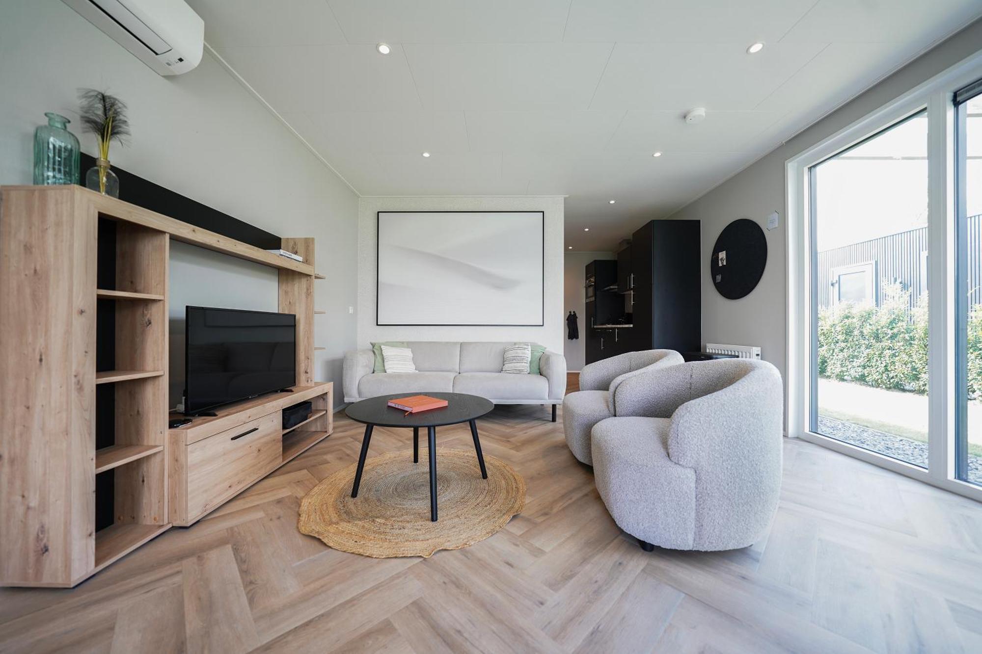 Luxe Lodge 'Bold' Nabij Bos En Veluwemeer - 4 Pers Ermelo Exterior photo